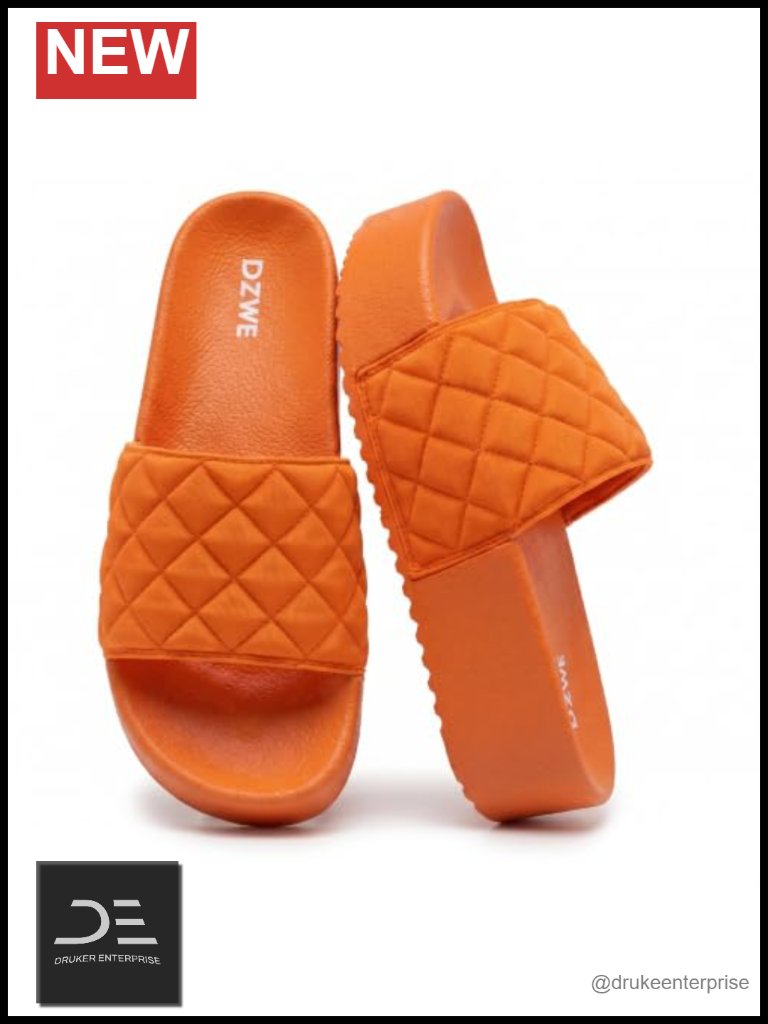 Quilted Slide Platform Sandals With Chunky Sole Cushioned Summer Shoes